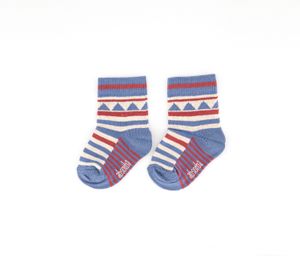 Baby Boy Stripe Socks  Blue Combo