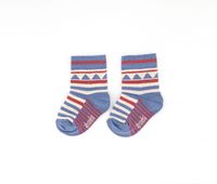 Baby Boy Stripe Socks  Blue Combo - thumbnail