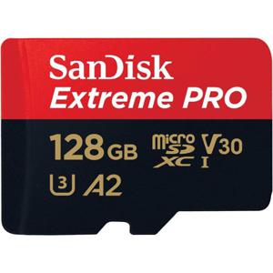 SanDisk Extreme Pro microSD UHS-I Card | 128GB | 200MB/s Read | 90MB/s Write
