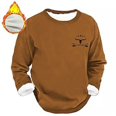 Graphic Cowboy Daily Casual Vintage Retro Men's Sweatshirt Sports Outdoor Holiday Vacation Sweatshirts Black Navy Blue Brown Long Sleeve Crew Neck Print Fleece Fall Winter Designer Lightinthebox Graphic Cowboy Daily Casual Vintage Retro Men's Sweatshirt Sports Outdoor Holiday Vacation Sweatshirts Black Navy Blue Brown Long Sleeve Crew Neck Print Fleece Fall Winter Designer Lightinthebox