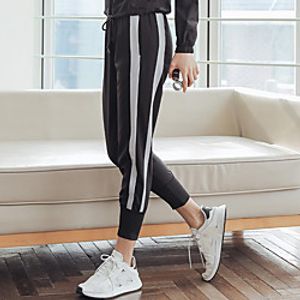 Women's Sweatpants Jogger Pants Side-Stripe Pocket Stripes Sport Athleisure Pants  Trousers Pants Bottoms Moisture Wicking Quick Dry Breathable Soft Comfortable Everyday Use Casual Daily Outdoor Lightinthebox