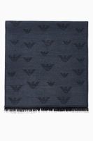 Eagle Monogram Scarf in Wool Eagle Monogram Scarf in Wool