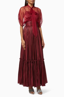 Ruched Dress with Bow Ruched Dress with Bow