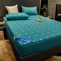Six-side full - cover bed pull chain single-piece bed cover waterproof mattress cover spring protective cover non-slip and fixed miniinthebox - thumbnail