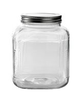 Anchor Hocking 1 Gallon Cracker Jar with Brushed Metal Lid