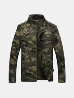 Mens Military Camo Jackets