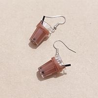 1 Pair Hanging Earrings For Women's Party Evening Gift Birthday Plastics Fancy Fashion Lightinthebox