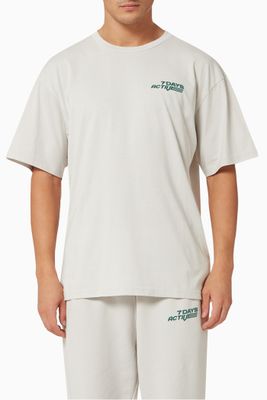 Korean OT T-shirt in Organic Cotton Jersey Korean OT T-shirt in Organic Cotton Jersey