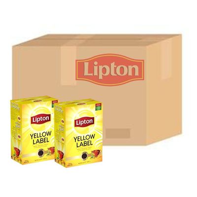 Lipton Yellow Label Black Loose Tea 200g, Box of 48 Lipton Yellow Label Black Loose Tea 200g, Box of 48