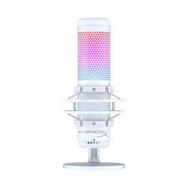 HYPERX QUADCAST S USB MICROPHONE - WHITE