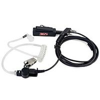2 Pin Two Way Radio Surveillance Kit Earpiece Walkie Talkie Headset with Clear Acoustic Tube for Baofeng 365 miniinthebox - thumbnail