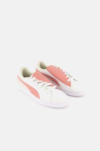 Womens Basket Crush Paris Shoes  Peach/Beige/White