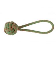 Freedog Durable Rope Ball Dog Toy One Handle - Christmas Collection