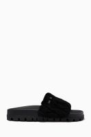 Slides in Matelassé Shearling - thumbnail