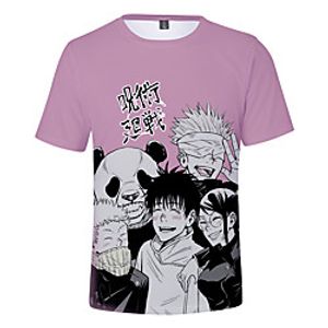 Inspired by Jujutsu Kaisen Yuji Itadori Cosplay Costume T-shirt Terylene 3D Printing Harajuku Graphic T-shirt For Women's  Men's Lightinthebox
