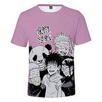 Inspired by Jujutsu Kaisen Yuji Itadori Cosplay Costume T-shirt Terylene 3D Printing Harajuku Graphic T-shirt For Women's  Men's Lightinthebox - thumbnail