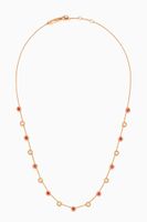 Salasil Necklace with Diamond & Ruby in 18kt Rose Gold Salasil Necklace with Diamond & Ruby in 18kt Rose Gold