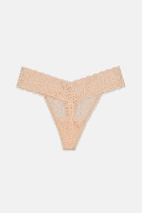 Womens Lace Thong Underwear  Chai