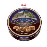 Royal Dansk Butter & Choc Chip Cookies 12X454G