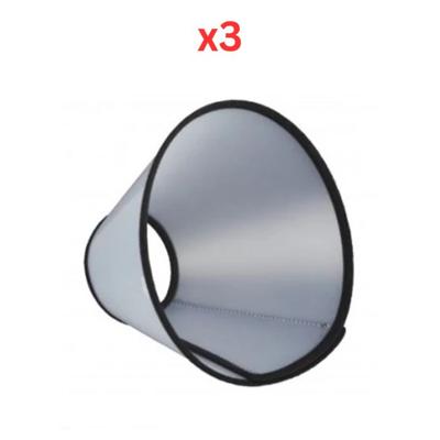 Trixie Protective Collar with Velcro for Dogs & Cats XS-S (Pack of 3)