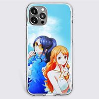 One Piece Cartoon Characters Phone Case For Apple iPhone 12 Pro Max 11 SE 2020 X XR XS Max 8 7 Unique Design Protective Case Shockproof Dustproof Back Cover TPU Lightinthebox - thumbnail
