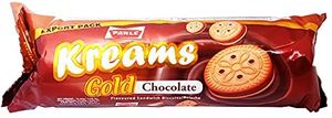 Parle Kreams Gold Chocolate Biscuits 71.5Gm