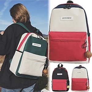 Panelled School Backpack Waterproof Men's Backpack Fashion Casual Labtop Backpack Running Boy Girl Sport Active Male Bag Lightinthebox