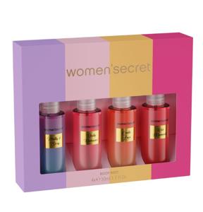 Women Secret 4Pcs Mist(Daily Romance 50Ml+Exotic Love 50Ml+Kiss Moments 50Ml+Pretty Sexy 50Ml)