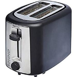 na 2 slice, extra wide slot toaster with 6 shadow settings, black Lightinthebox