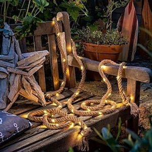 100 Lights Battery Box Twine Light String Waterproof Solar Patio Lights With Remoted Control Crystal Ball Lights Solar Fairy Lights For Garden Yard Porch Wedding Party Decor Lightinthebox