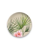 Tarhong Palermo Tropical Bamboo Salad Plate 8.5 Inch