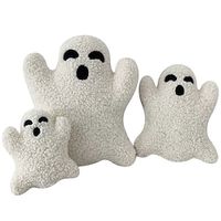 Halloween Ghost Throw Pillows Decorative Spooky Pillows for Sofa Bed Couch Stuffed Halloween Pillow for Party Outdoor Home Decorations Ghost Decor Cushion miniinthebox - thumbnail