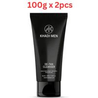 Khadi Men De Tan Cleanser 100g (Pack Of 2)