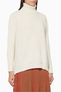 Turtle-Neck Wool Cashmere Sweater