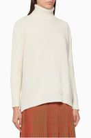 Turtle-Neck Wool Cashmere Sweater - thumbnail