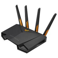 Asus Tus Gaming AX3000 Dual Band WiFi 6 Extendable Gaming Router, Gaming Port, Mobile Game Mode, Port Forwarding, Subscription-free Network Security, Instant Guard, Built-in VPN, AiMesh Compatible