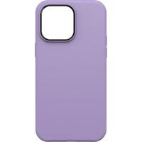 OtterBox Symmetry Series+ Antimicrobial Case for iPhone 14 Pro Max MagSafe, Purple (OTBX-77-90766)