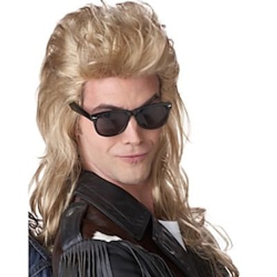 Men's 80s Blonde Rock Mullet Wig Carnival Wigs Lightinthebox Men's 80s Blonde Rock Mullet Wig Carnival Wigs Lightinthebox
