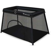 Teknum Portable Quick Fold Playard & Cot With Zipper Door & Carry Bag - Midnight Black TK_QFPP_BK - thumbnail