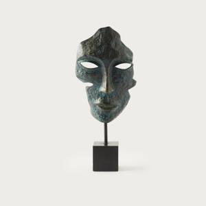 Face Decorative Figurine with Granite Base - 23x9x53 cms