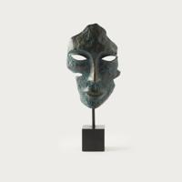 Face Decorative Figurine with Granite Base - 23x9x53 cms - thumbnail