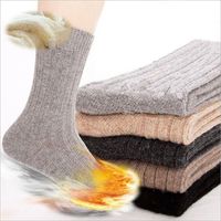 Thicken Knitting Wool Socks Needle Cashmere Winter Warm Sock