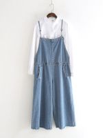 Vintage Strap Overall Jumpsuits