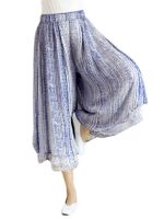 Bohemian Irregular Chiffon Skirts Pants