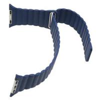 FITIT Leather Link Strap 44/45mm Blue