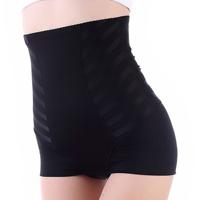 Comfy Soft Zebra Striped Belly Contol High Waist Shapewear For Women