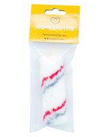 Harris 4" Roller Sleeve White Red & Grey Stripe Harris 4" Roller Sleeve White Red & Grey Stripe