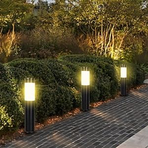 2pcs Outdoor Solar Garden Light IP65 Waterproof Solar Path Light Outdoor Villa Garden Landscape Decoration Solar Lawn Lamp miniinthebox