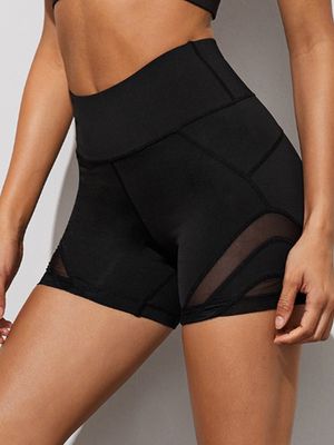 YOINS BASICS Black Super Stretch Middle-Waisted Leggings YOINS BASICS Black Super Stretch Middle-Waisted Leggings