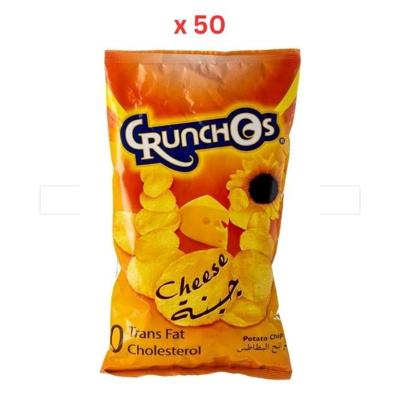 Crunchos Chips Np 40Gm Cheese Pack Of 50 Crunchos Chips Np 40Gm Cheese Pack Of 50